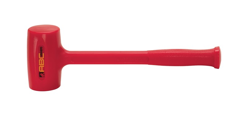 45 oz. Polyurethane Dead Blow Hammer - Overall Length 14.38"